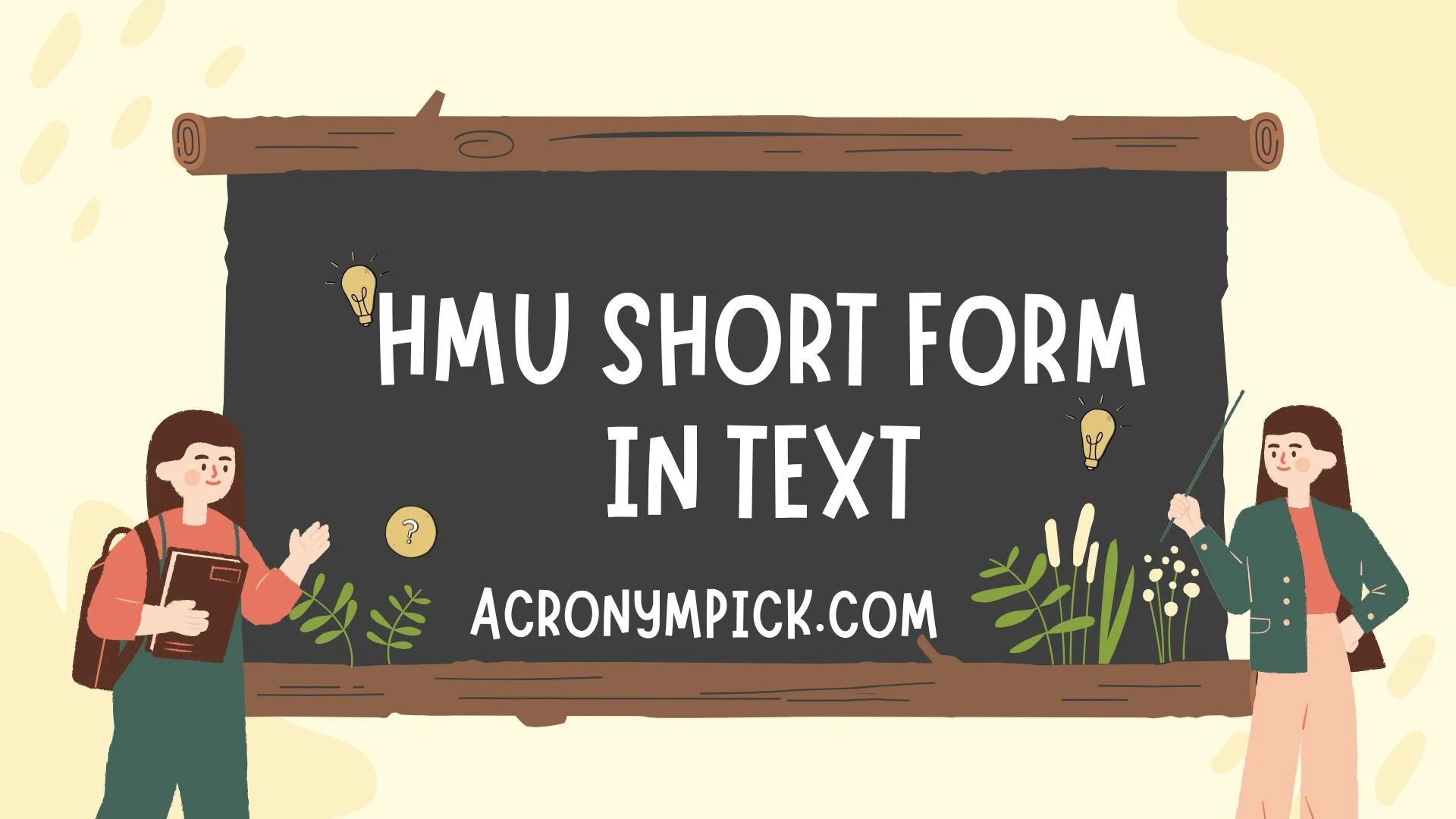 HMU Short Form in Text