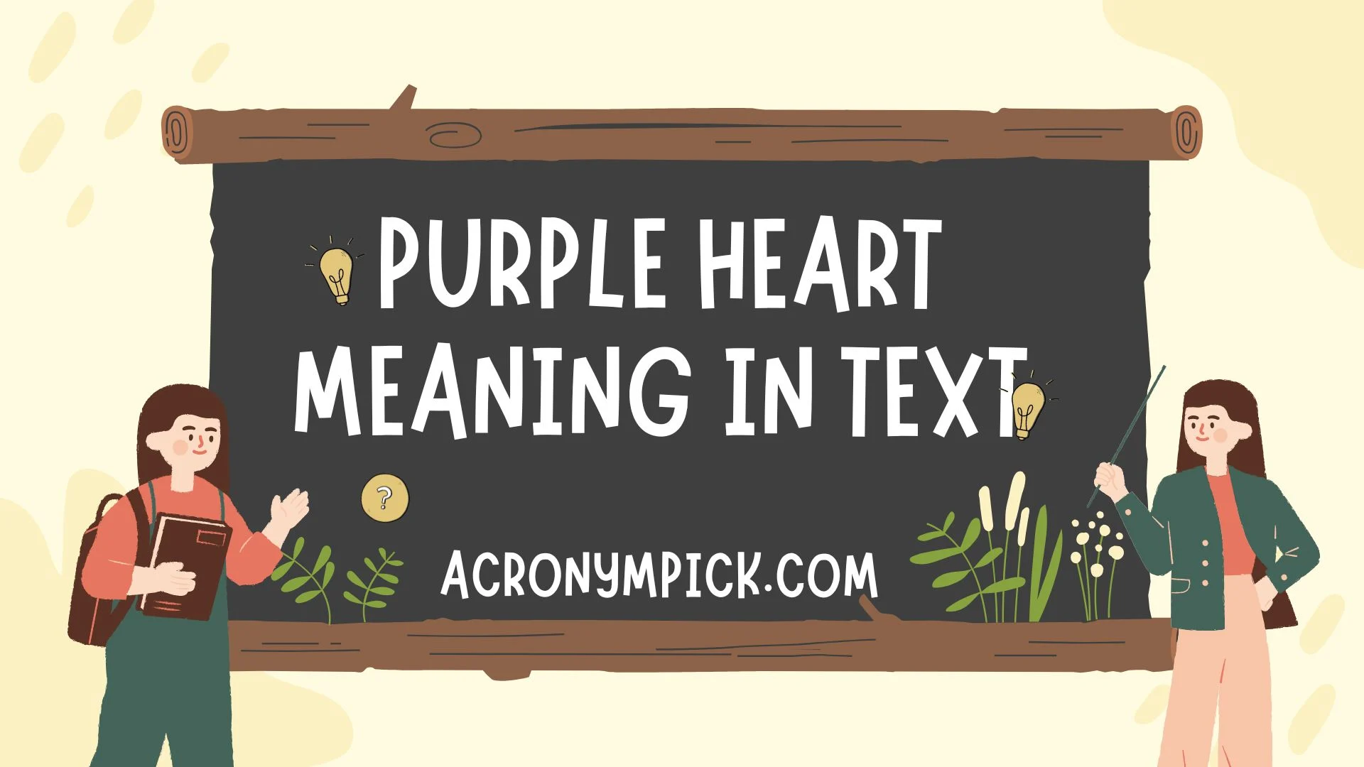 Purple Heart Meaning in Text